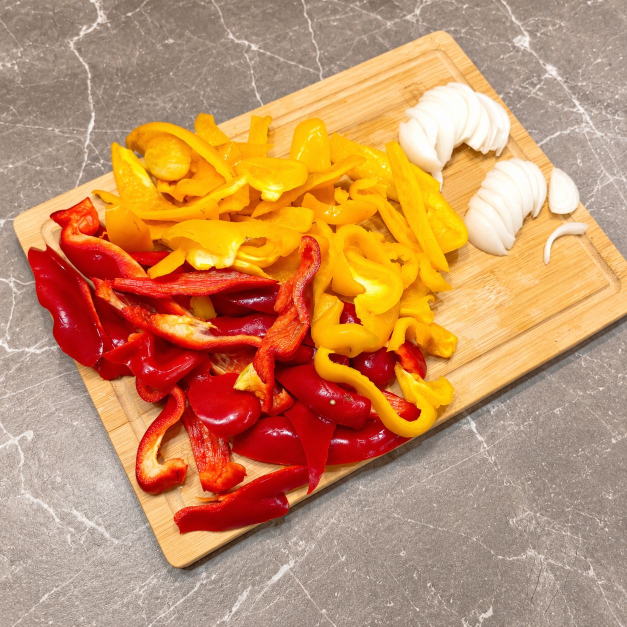 🌶️ Sugo cremoso ai peperoni — passaggio 1