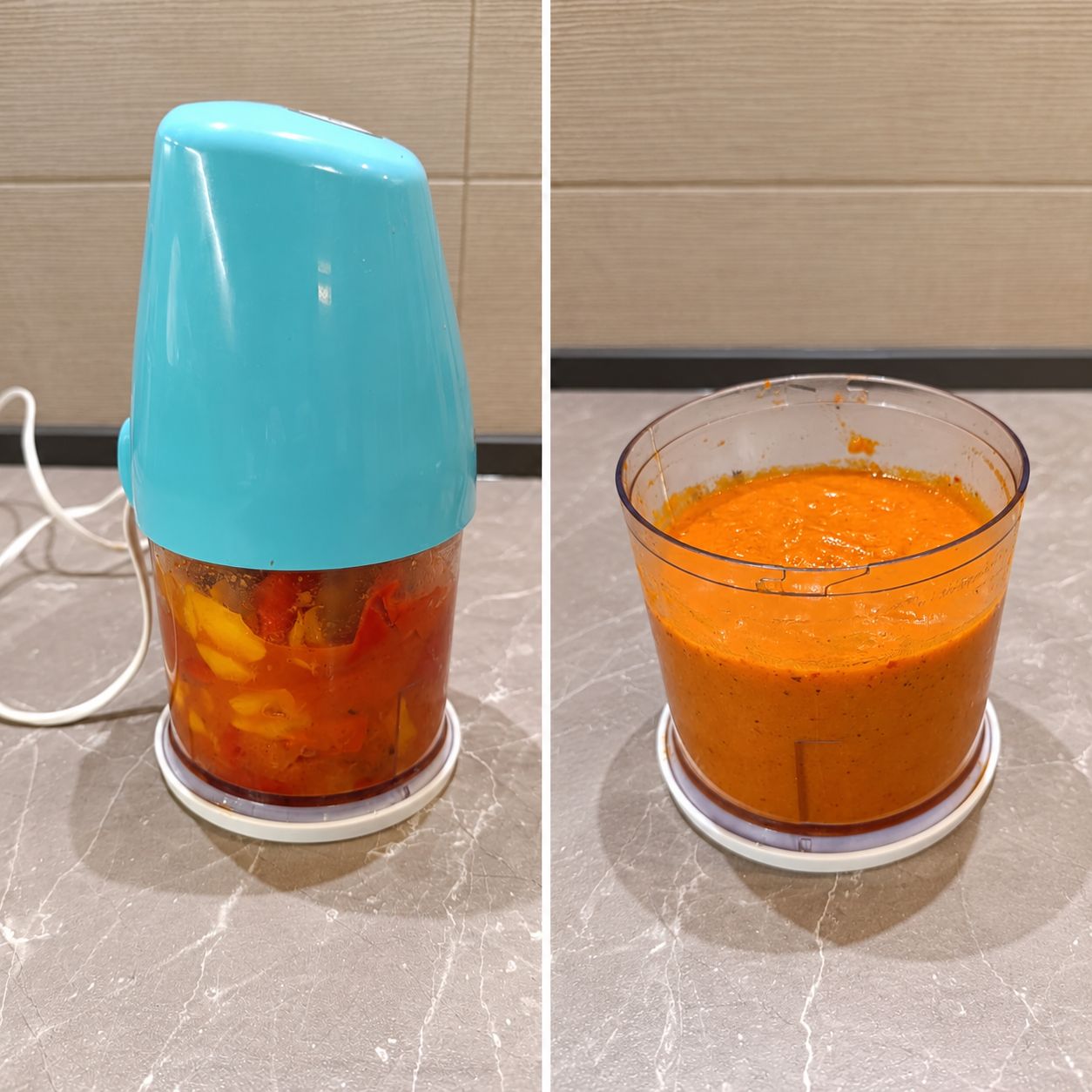 🌶️ Sugo cremoso ai peperoni — passaggio 5
